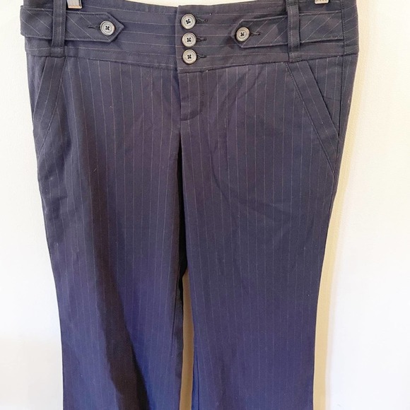 American Eagle Wide Leg Trouser Low Rise Size 8 - Picture 3 of 13